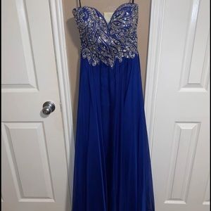 Royal Blue Formal Dress